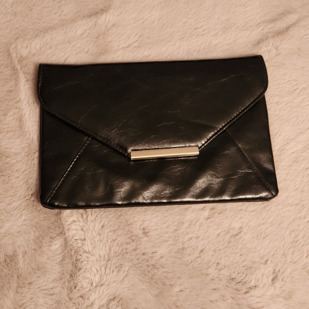Style & Co black clutch